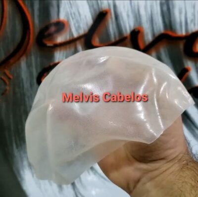 Base Oval (Pele) Para confecção de Prótese Capilar - 1 und.