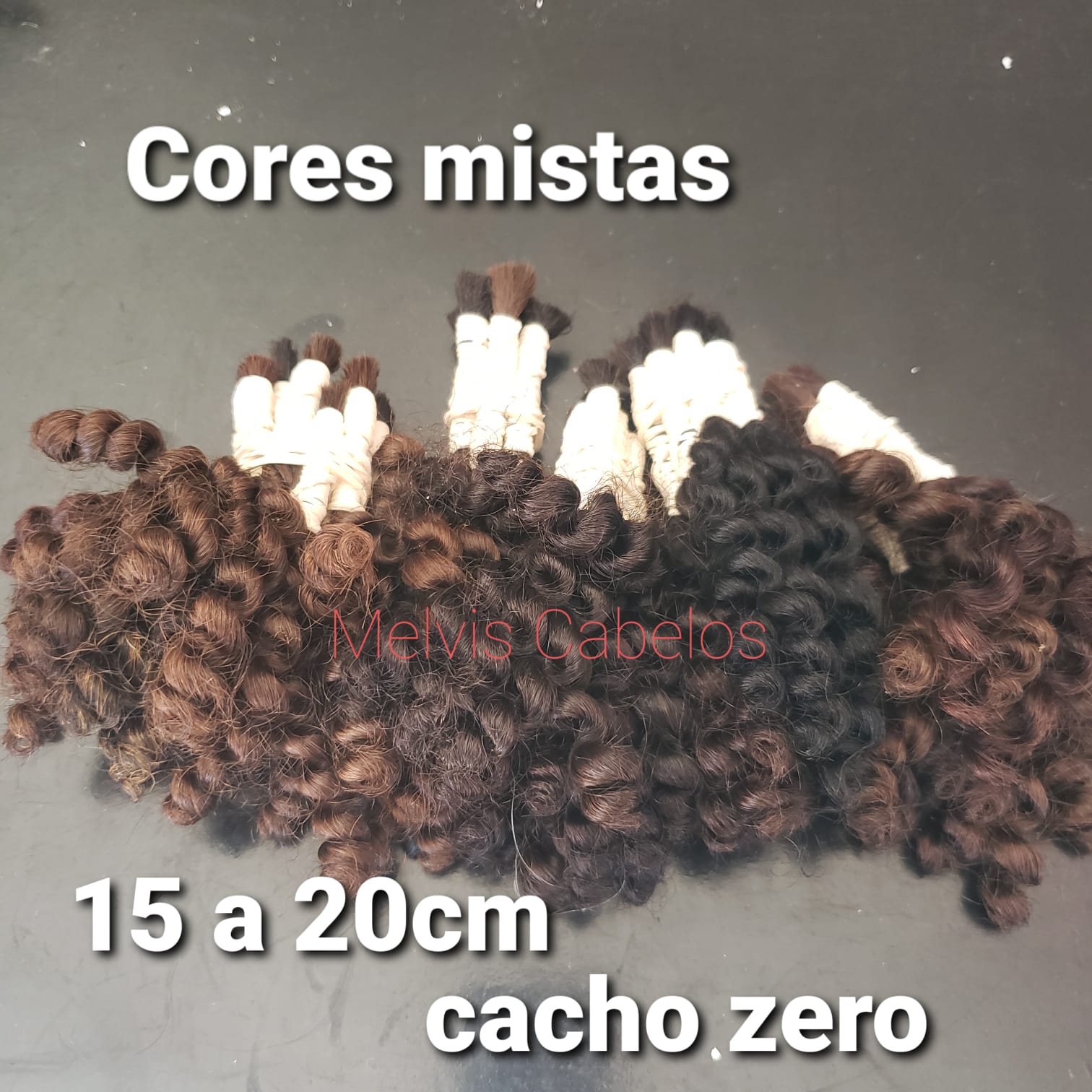 Emol pacotes de cabelo brasileiro cacheado, 100% humano, mechas de